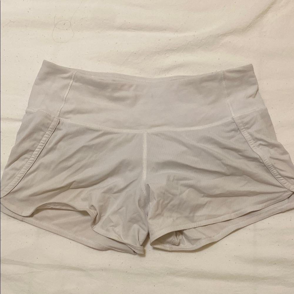 White Athletic Shorts